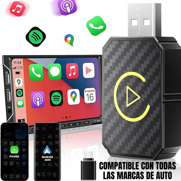 ENVÍO GRATIS SOLO HOY - EXCLUSIVO! MÓDULO USB CARPLAY SIN CABLES